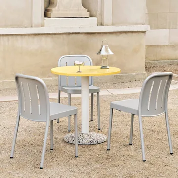 Deville cadeira  - Cinzento prateado - HAY