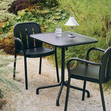 Deville cadeira de braços  - Antracite - HAY