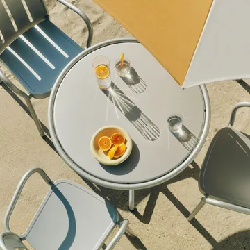 Deville cadeira de braços  - Cinzento prateado - HAY