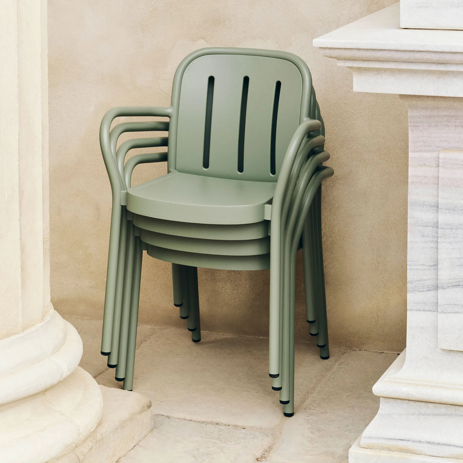 Deville cadeira de braços , Verde tomilho HAY