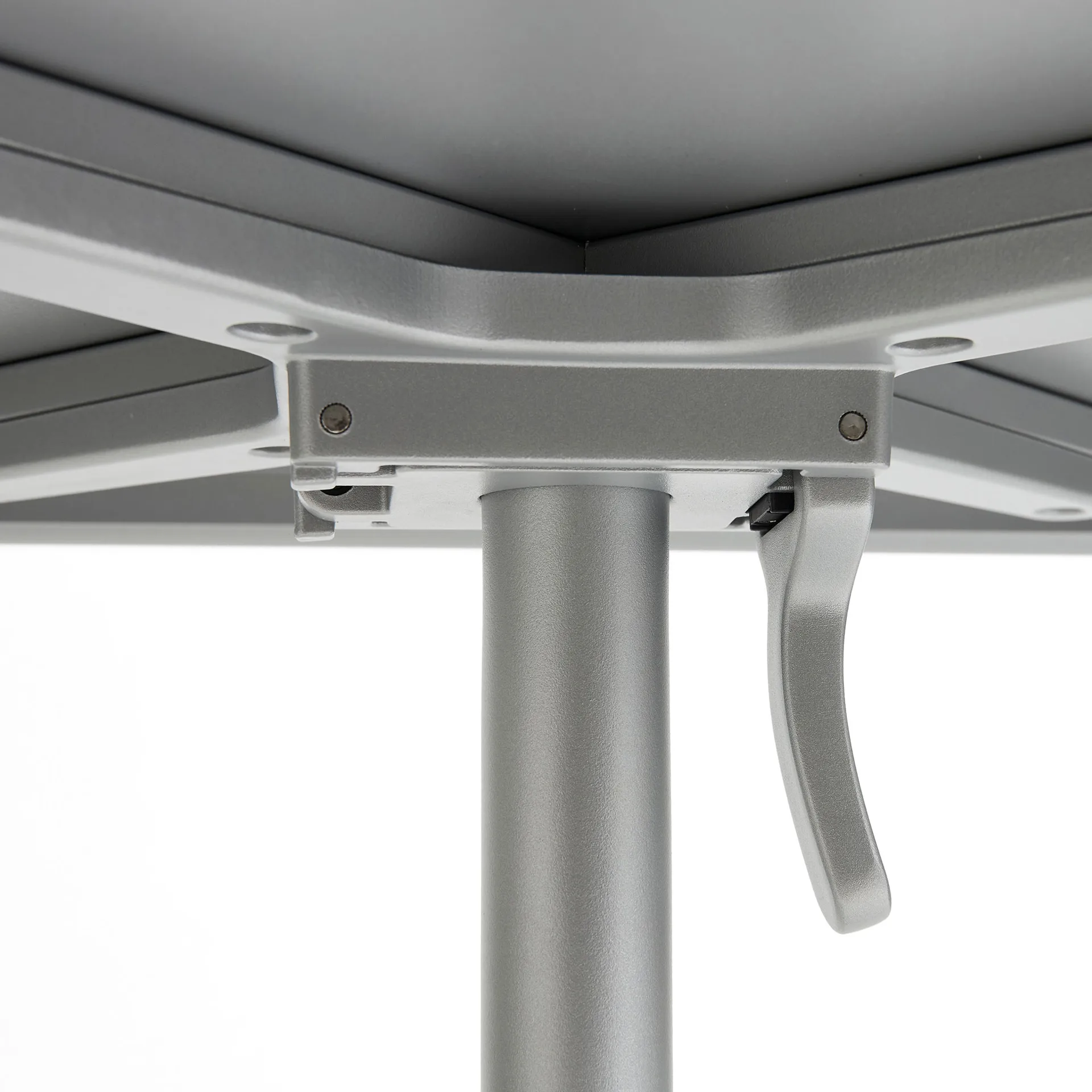 Deville mesa, Cinzento prateado, 60x70x74 cm HAY