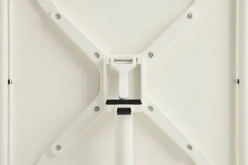 Deville mesa - Creme branco, Ø80x74 cm - HAY