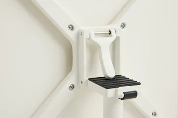 Deville mesa - Creme branco, Ø80x74 cm - HAY