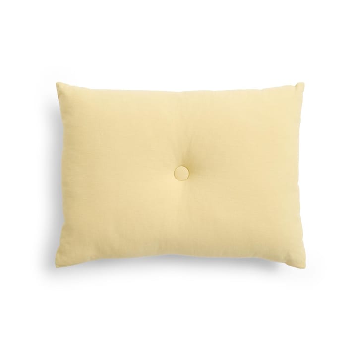 Dot Linen almofada 45x60 cm - Amarelo suave - HAY