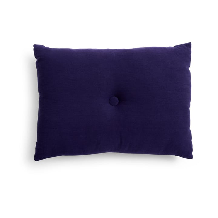 Dot Linen almofada 45x60 cm - Azul escuro - HAY