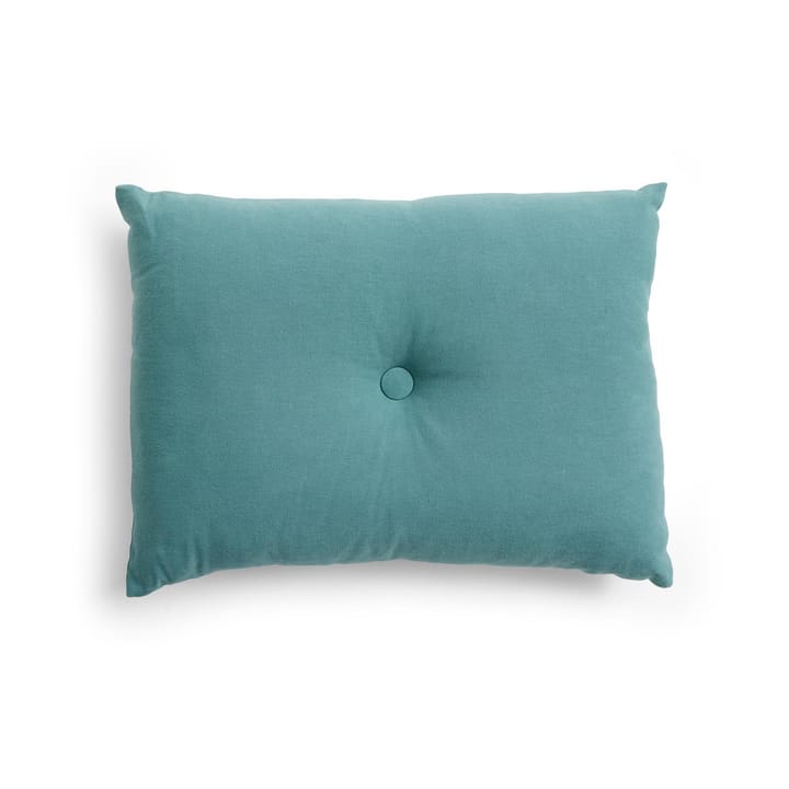 Dot Linen almofada 45x60 cm - Azul esverdeado - HAY