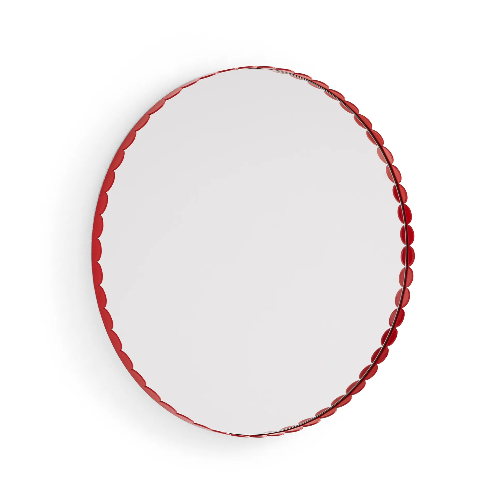 Espelho Arcs Mirror Ø60 cm, Vermelho HAY