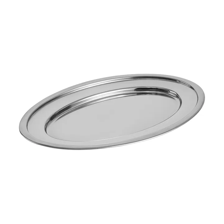 Essential Steel travessa de servir - Aço inoxidável, oval, Large - HAY