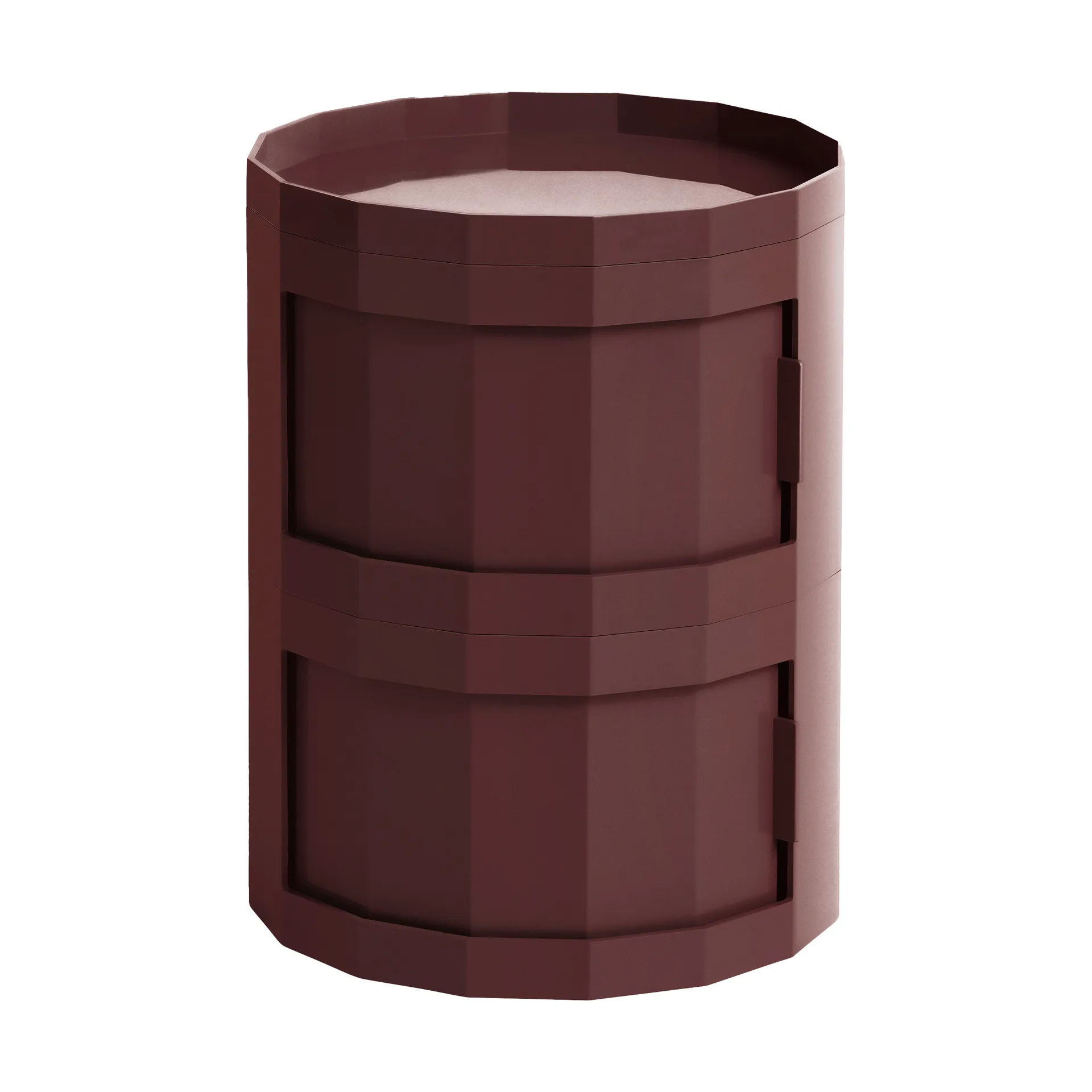 Facet Cabinet 20 mesa lateral, Bordeaux HAY