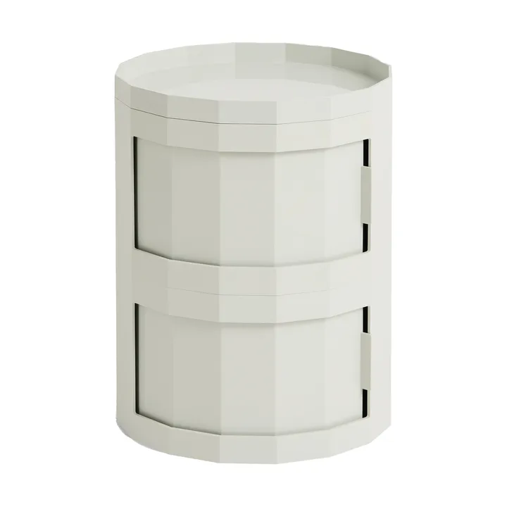 Facet Cabinet 20 mesa lateral - Misty grey - HAY