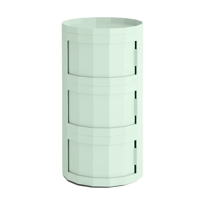 Facet Cabinet 30 mesa lateral - Soft mint - HAY