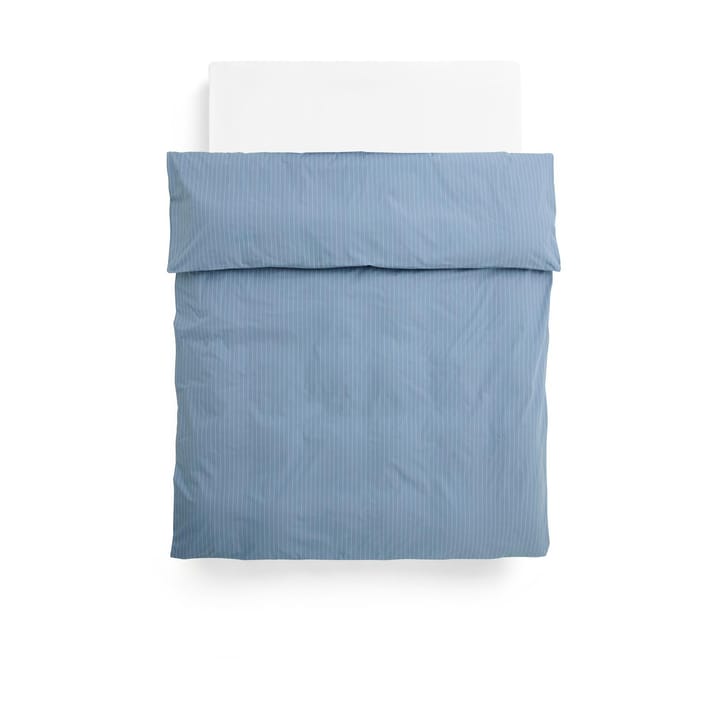 Fineline capa de edredom 150x210 cm - Azul - HAY
