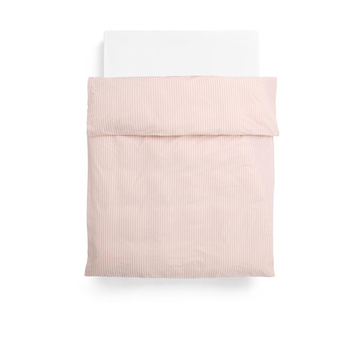 Fineline capa de edredom 150x210 cm - Rosa suave - HAY