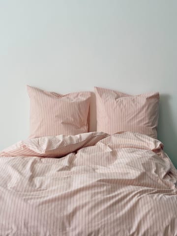 Fineline capa de edredom 150x210 cm - Rosa suave - HAY
