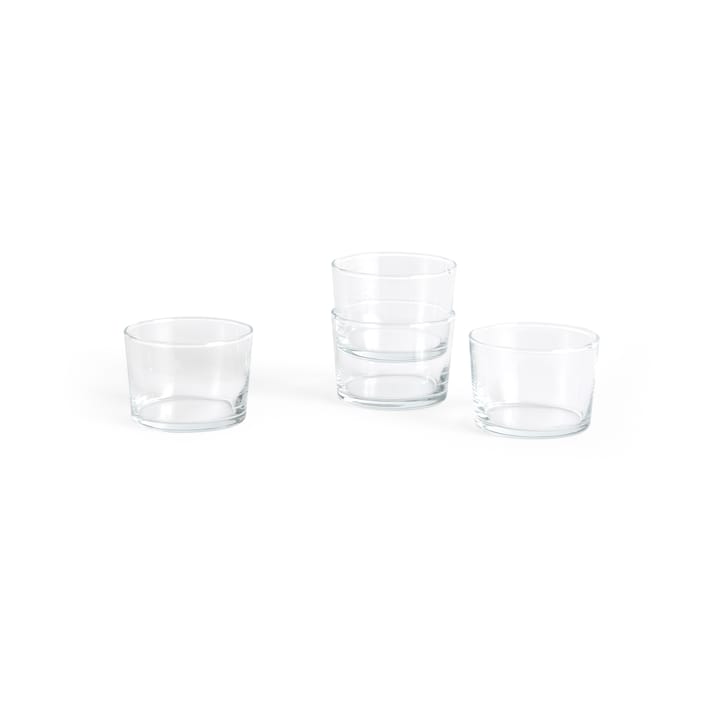 Glass copo S 22 cl 4 unidades - Claro - HAY