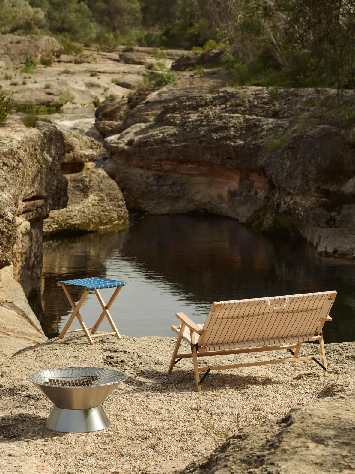 Grelhador Outdoor Market, Aço inoxidável, Ø60 cm HAY