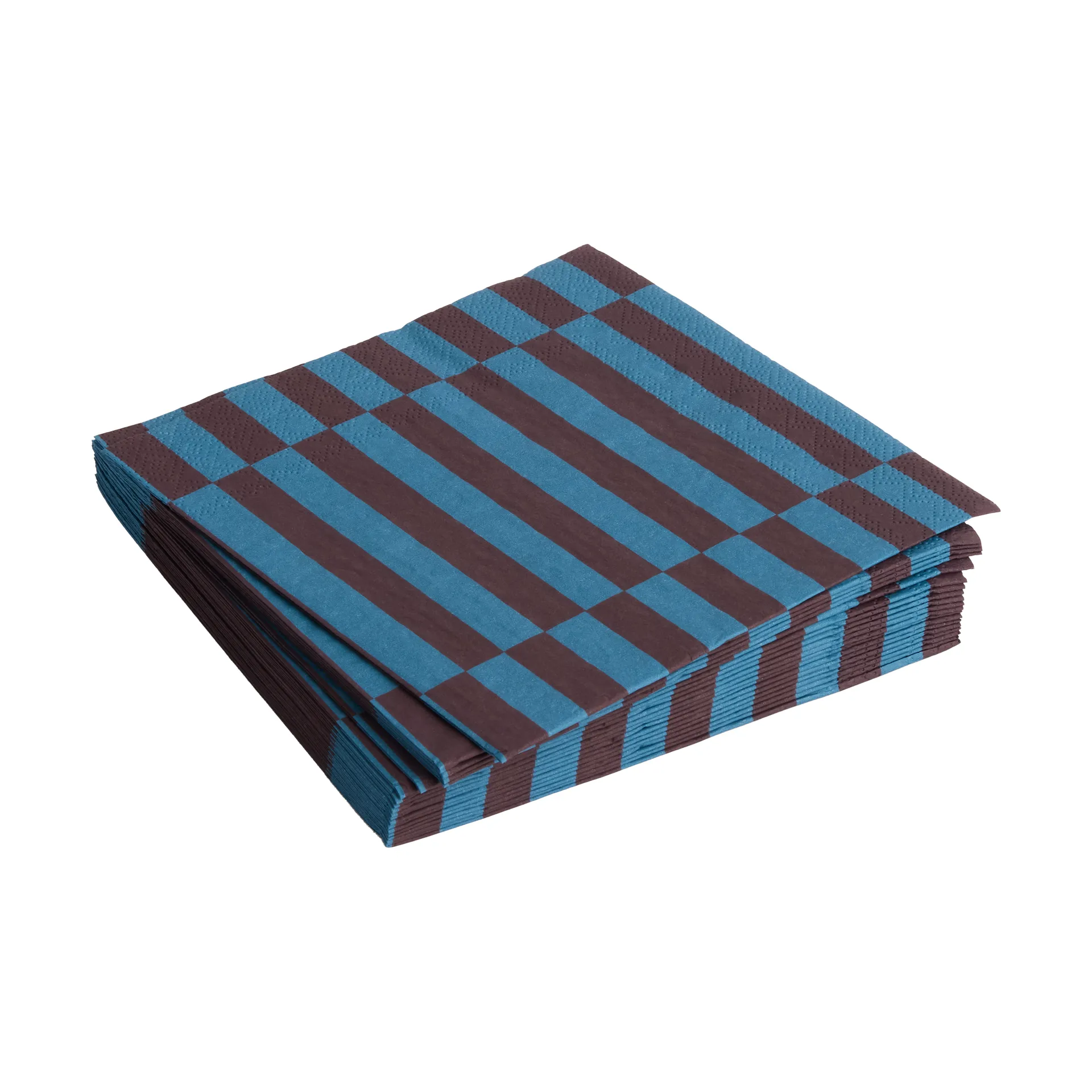 Guardanapo Pattern Lunch Stripe 33x33 cm, conjunto de 20, Anthracite-bordeaux pillar HAY
