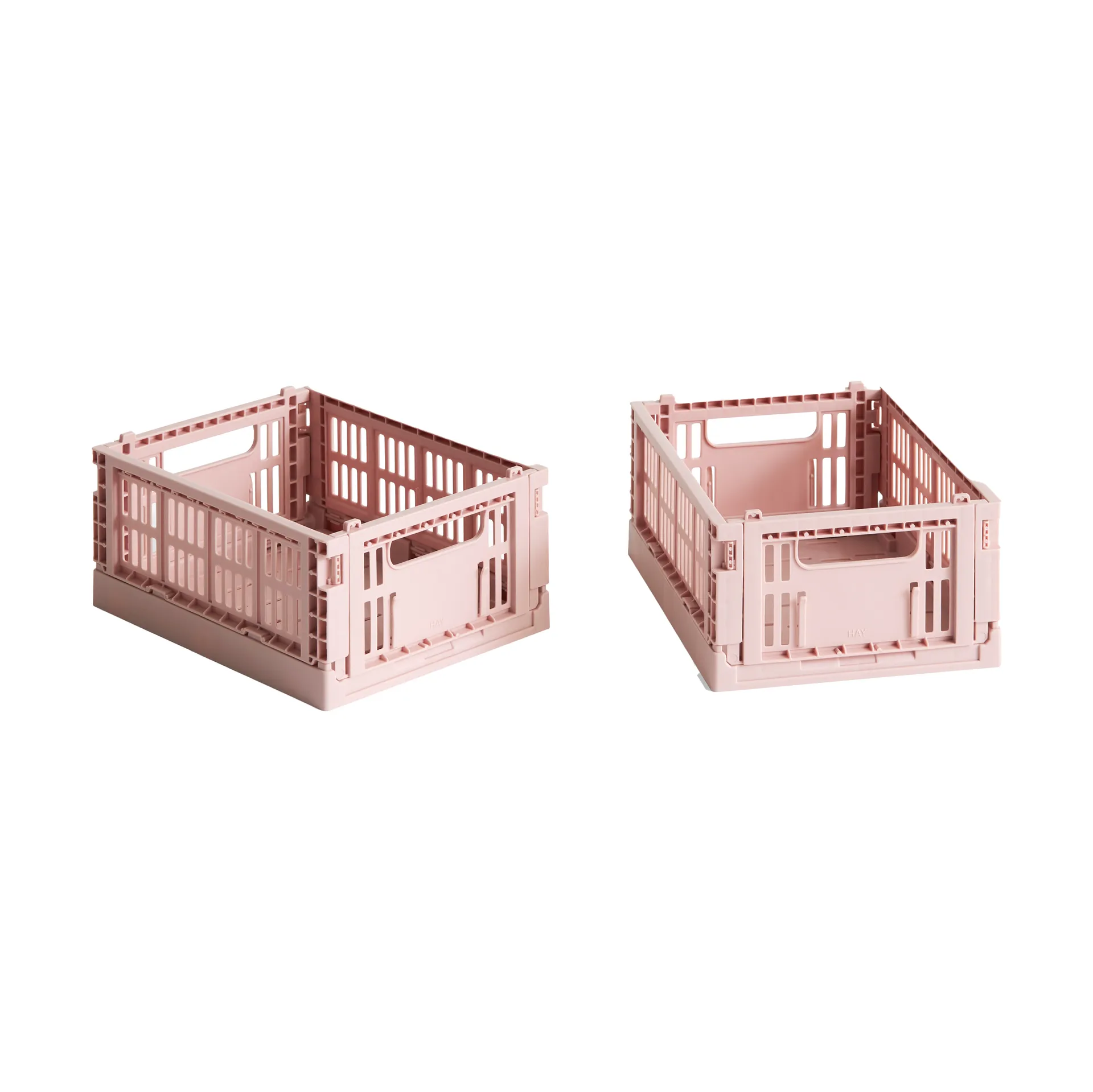 HAY Colour Crate Mini 13x17 cm 2 unidades, Blush HAY
