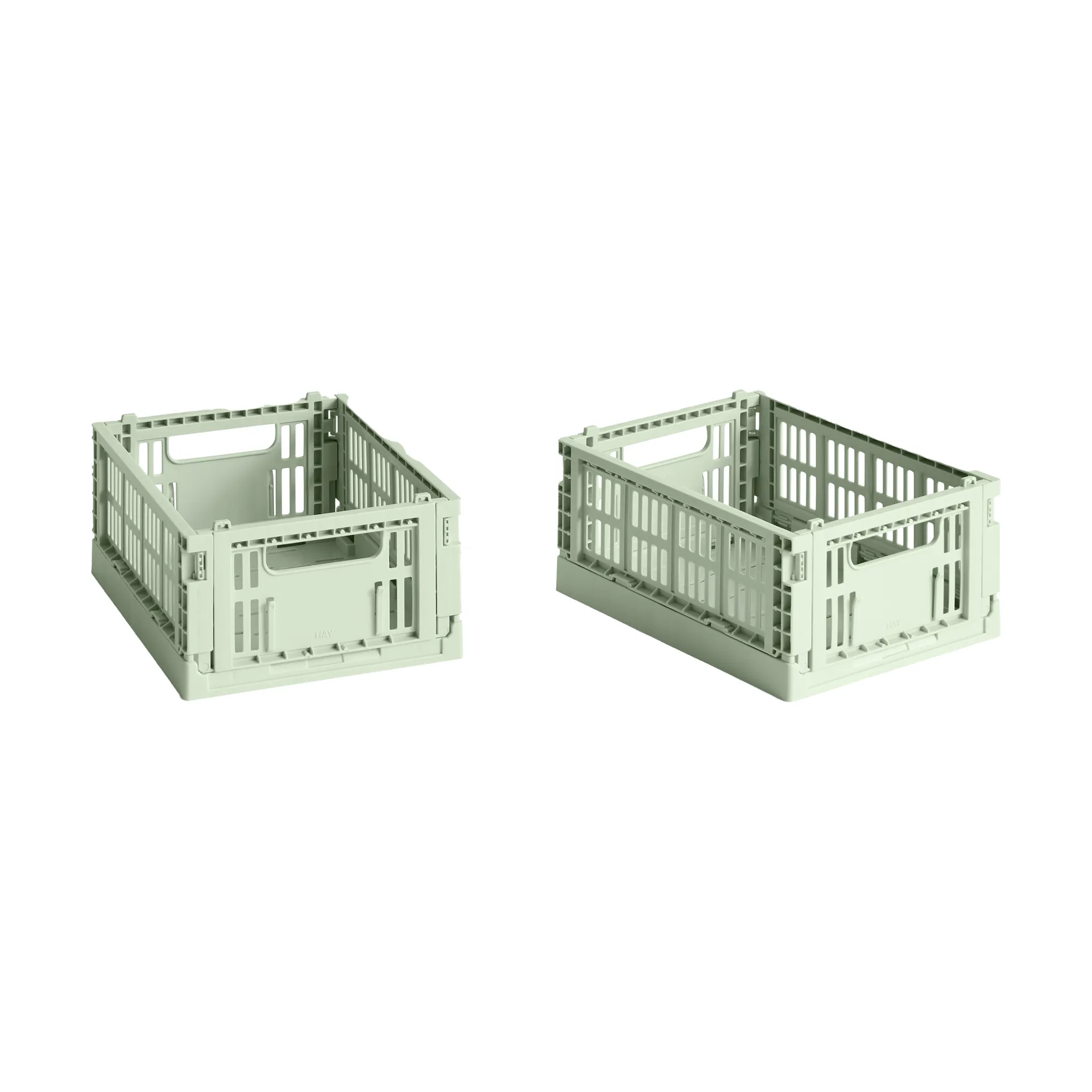 HAY Colour Crate Mini 13x17 cm 2 unidades, Mint HAY