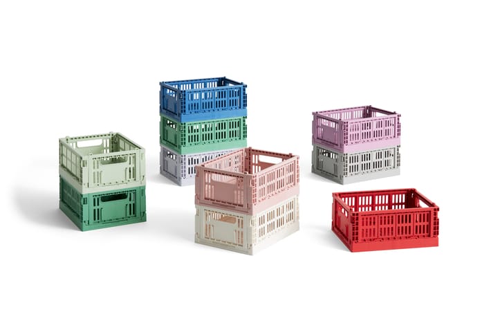 HAY Colour Crate Mini 13x17 cm 2 unidades, Mint HAY