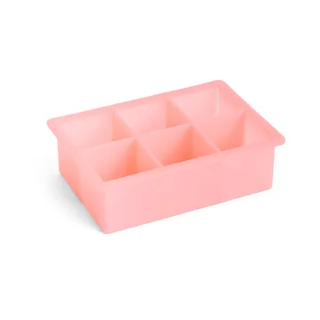 HAY molde para cubos de gelo XXL - Rosa - HAY