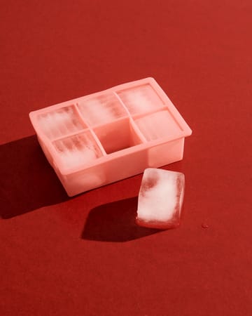 HAY molde para cubos de gelo XXL - Rosa - HAY