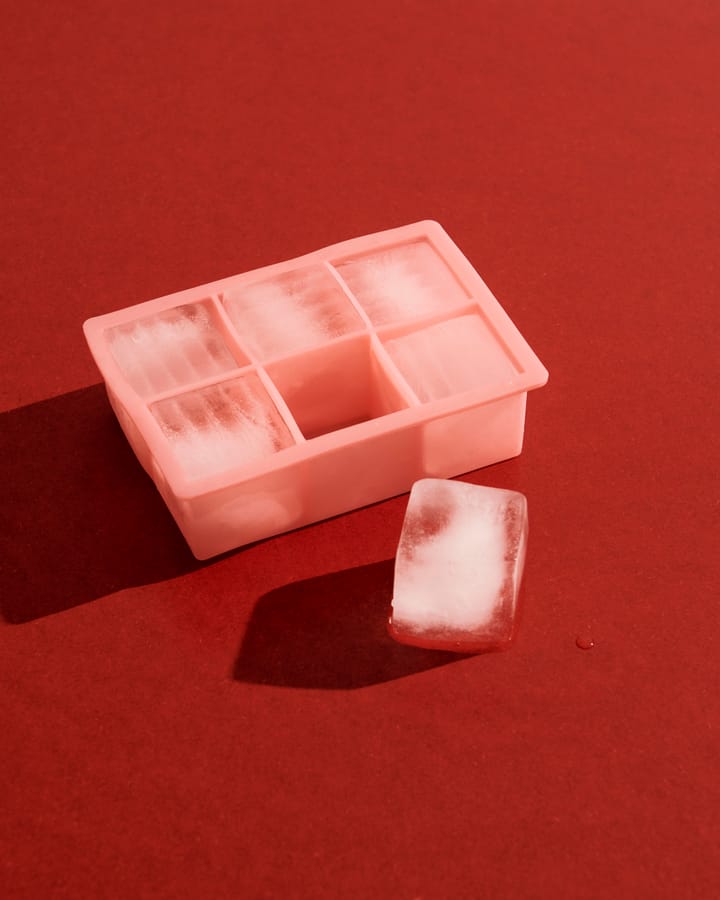 HAY molde para cubos de gelo XXL, Rosa HAY