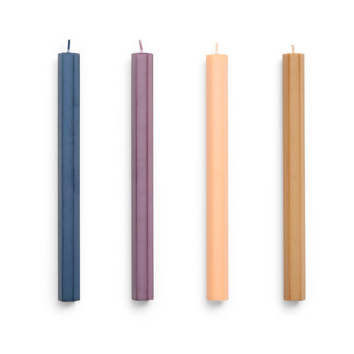 Hexagon Candle mistura de velas 4 unidades - Dark - HAY