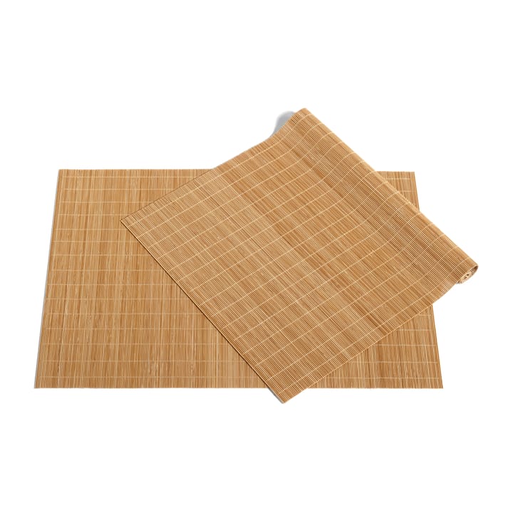 Individual de mesa Bamboo 31x44 cm, conjunto de 2, Cor natural HAY