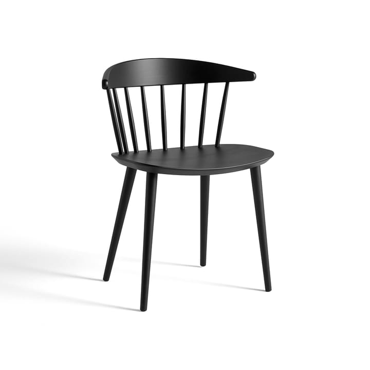 J104 cadeira - Black lacquered beech - HAY