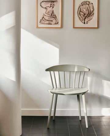 J104 cadeira - Warm grey lacado faia - HAY