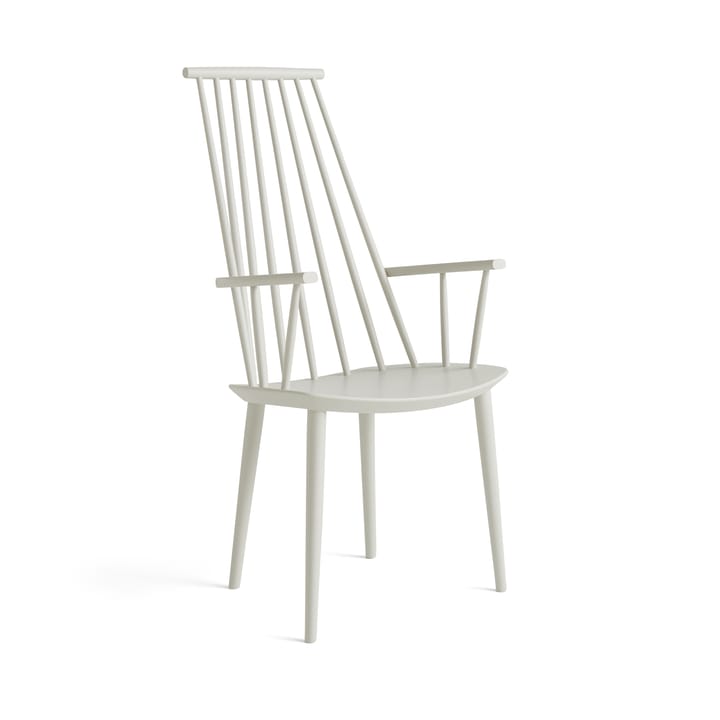 J110 cadeira com braços  - Warm grey laqueado faia - HAY