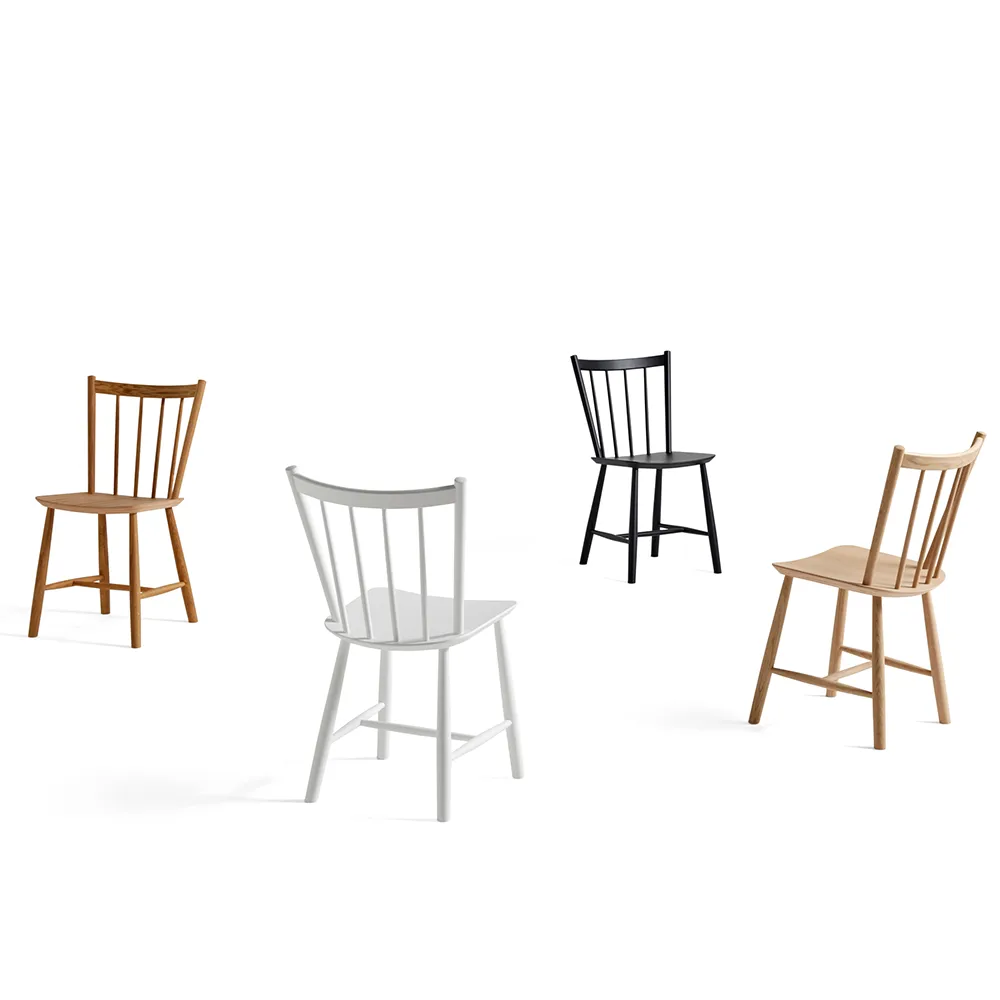 J41 cadeira, Water-based lacquered oak HAY