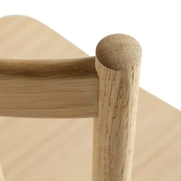 J42 cadeira com braços  - Black lacquered beech - HAY