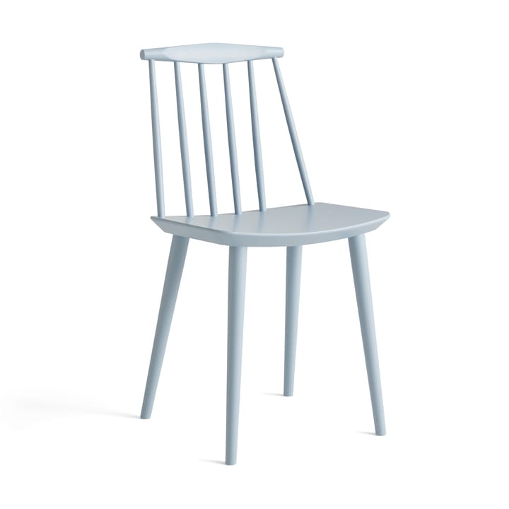 J77 cadeira - Slate blue lacquered beech - HAY