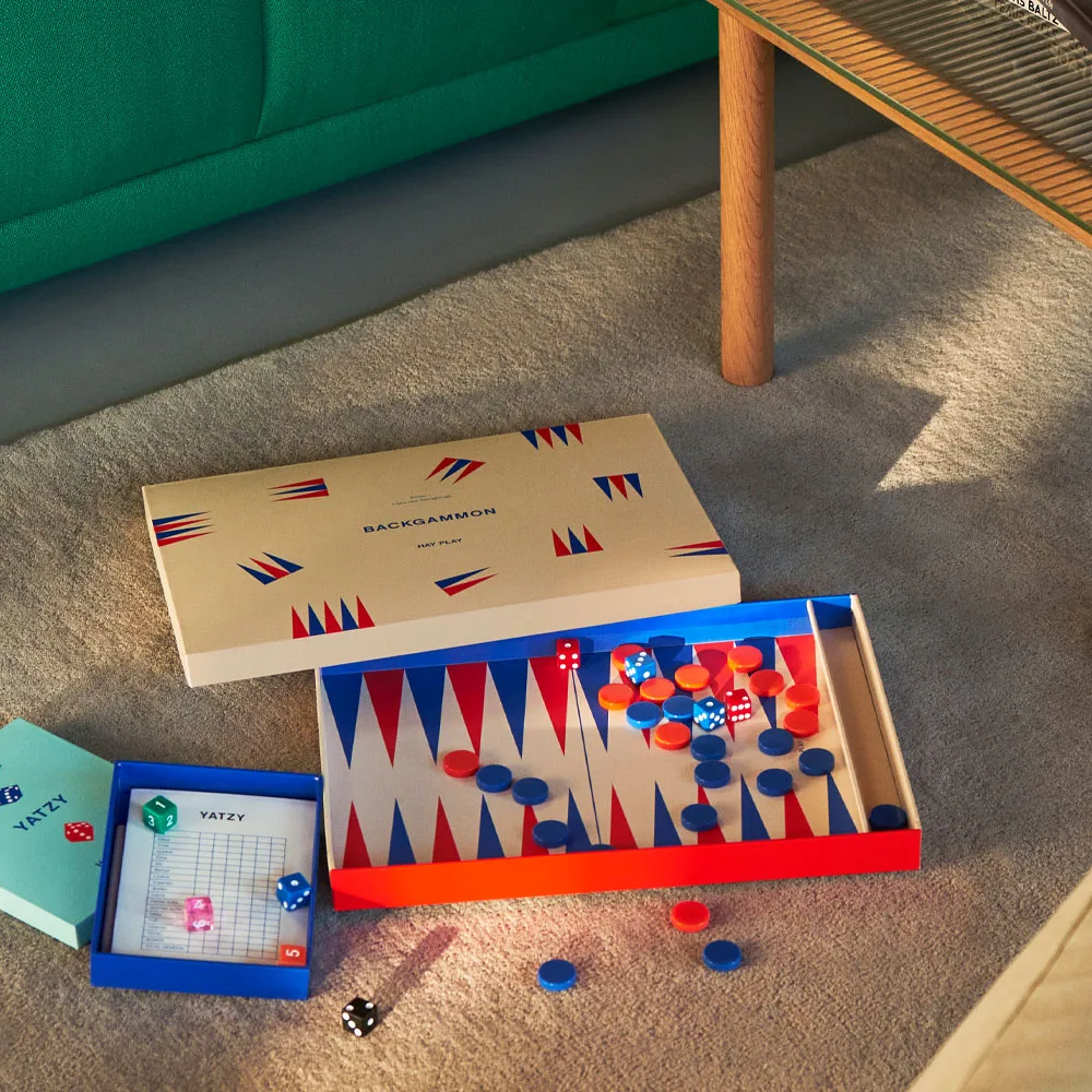 Jogo HAY PLAY, offwhite, backgammon HAY