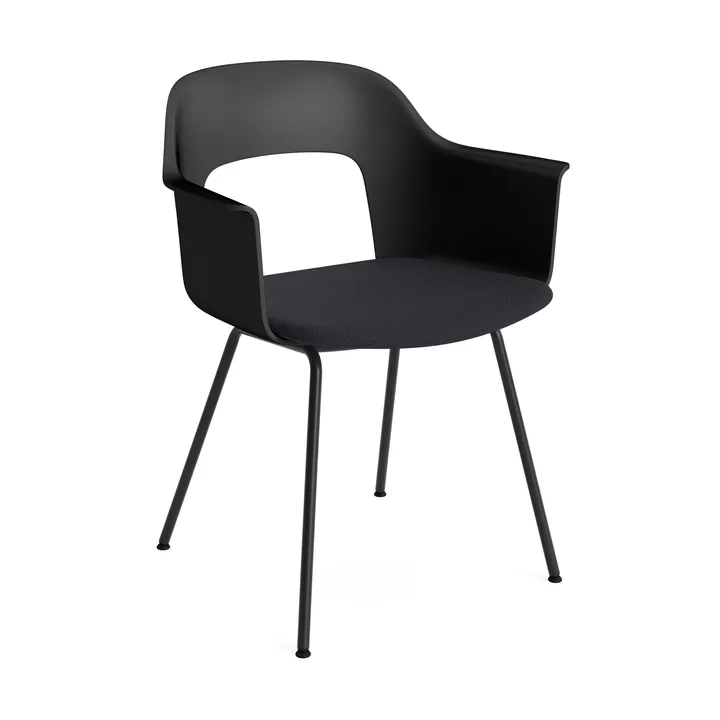 Layout Armchair 213 cadeira com braços - Steelcut Trio 195-black-svartlackerad aço - HAY