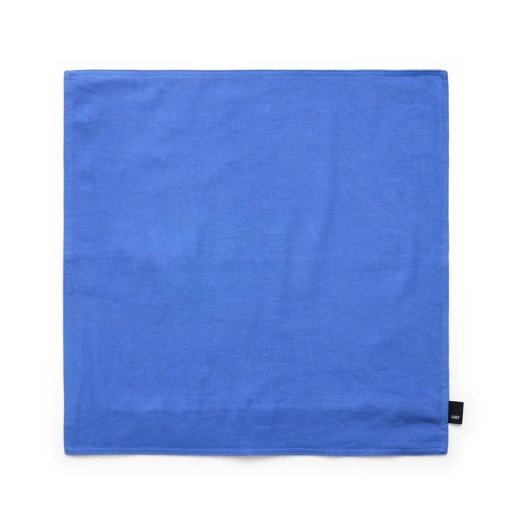 Linen capa de almofada 50x50 cm, Azul céu HAY