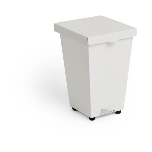 Loop lixeira com pedal 8L - Branco - HAY
