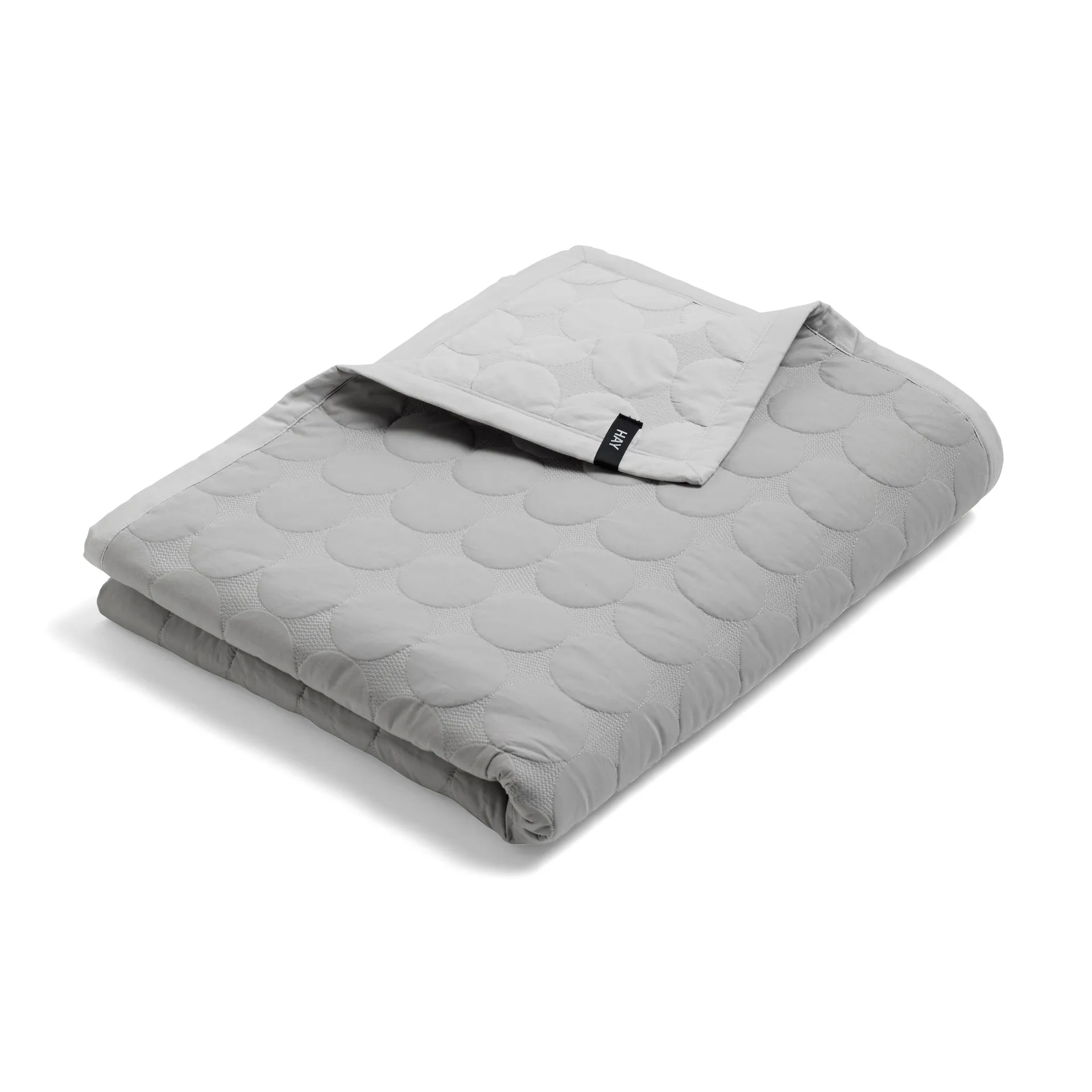 Manta Mega Dot 235x245 cm, Light grey HAY