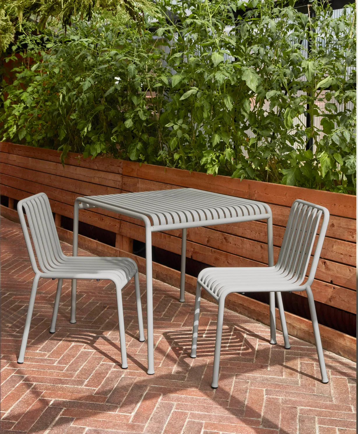 Mesa 82,5x90 cm Palissade, Sky grey HAY