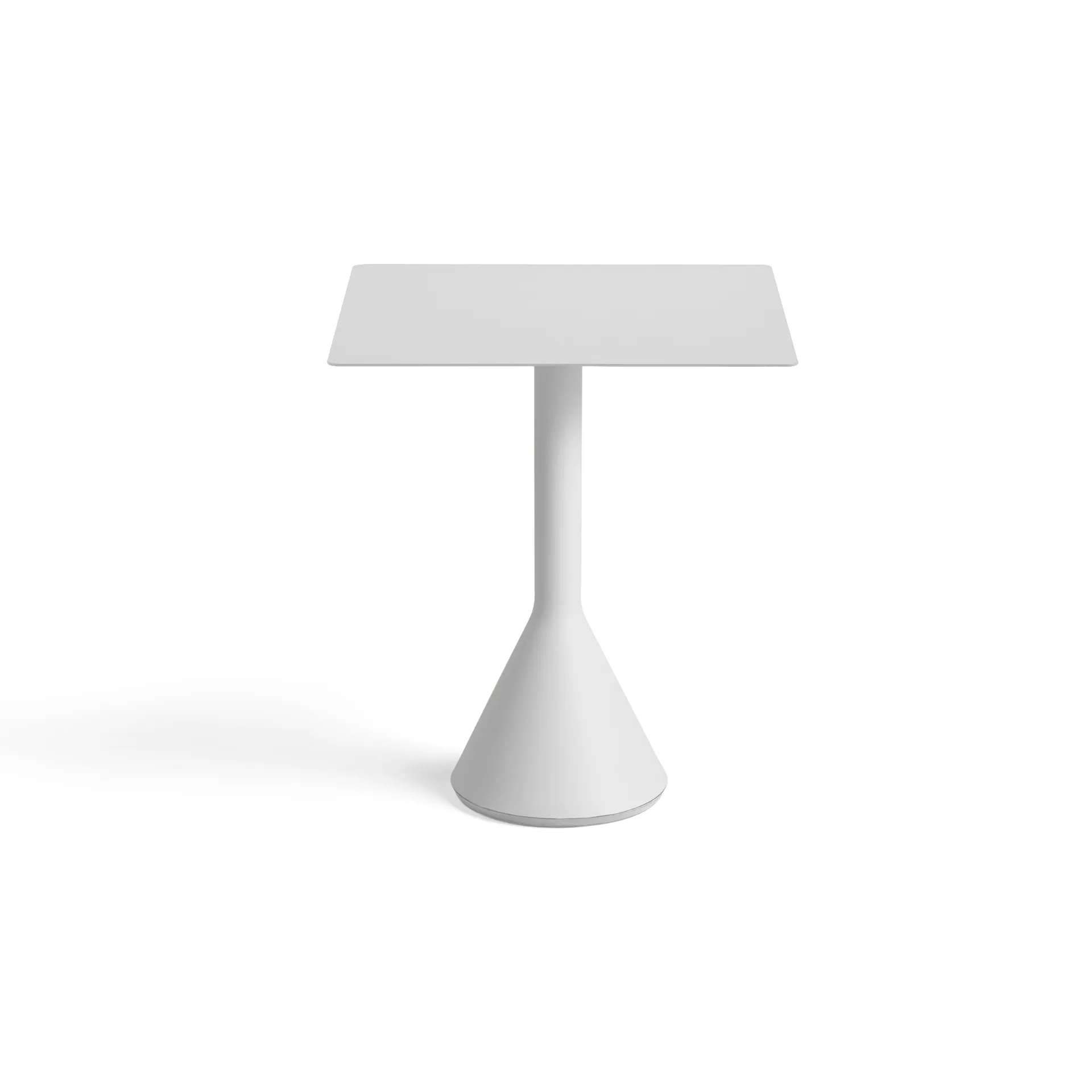 Mesa de café quadrada 65x65 cm Palissade Cone, Sky grey HAY
