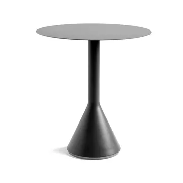 Mesa de café redonda Palissade Cone - Anthracite, ø70 - HAY