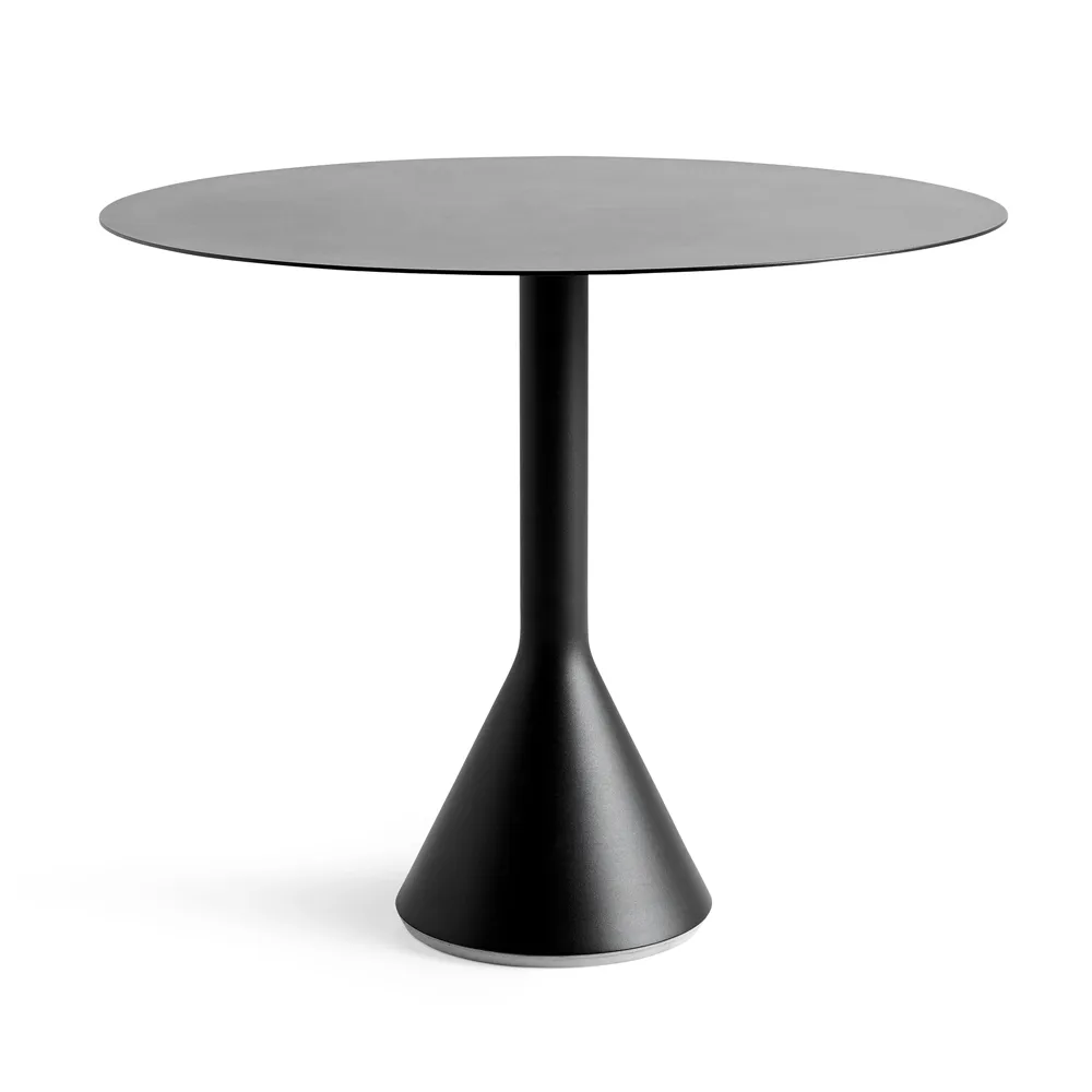Mesa de café redonda Palissade Cone, Anthracite, ø90 HAY