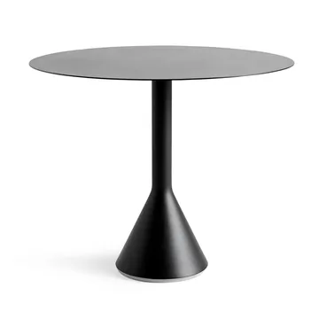 Mesa de café redonda Palissade Cone - Anthracite, ø90 - HAY