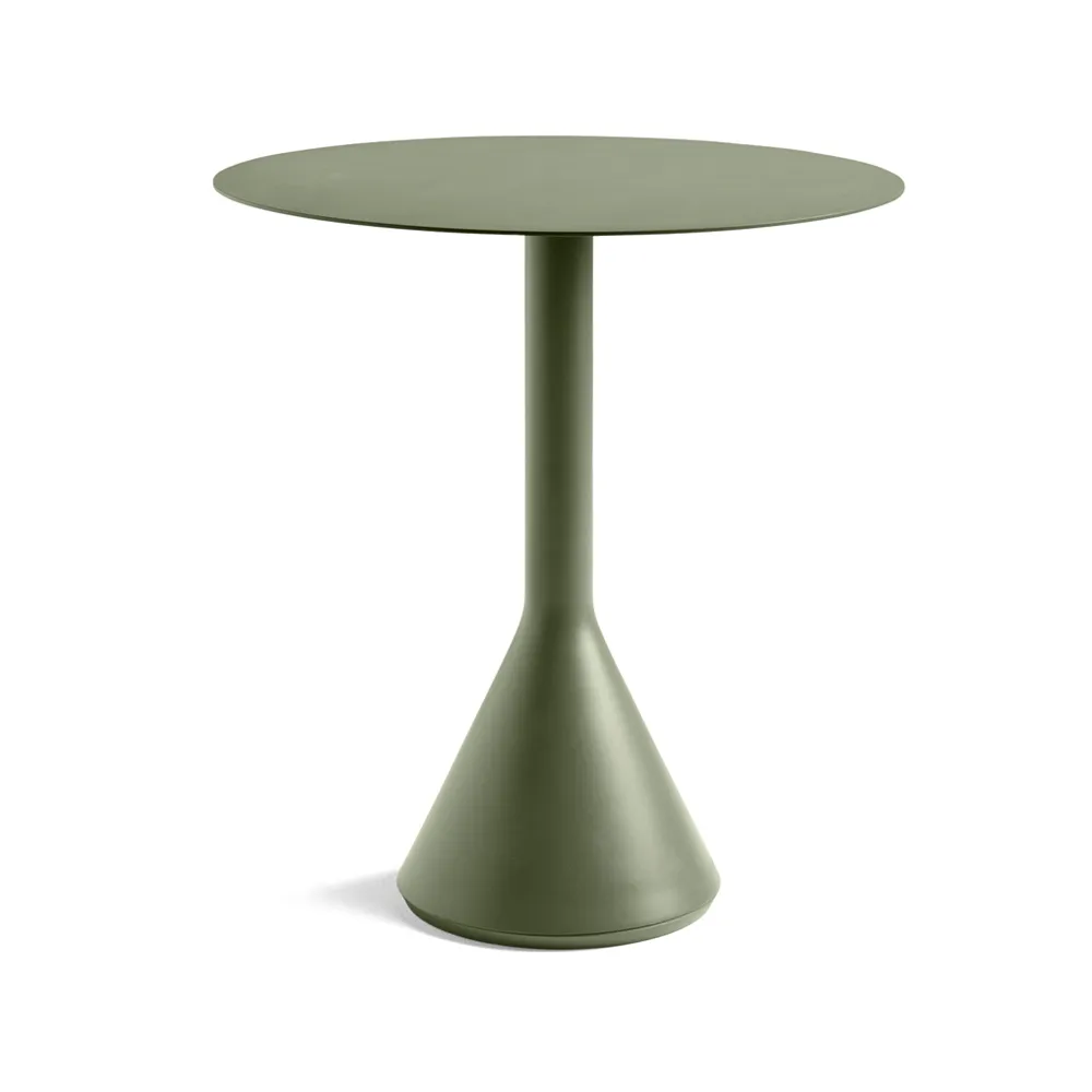 Mesa de café redonda Palissade Cone, Olive, ø70 HAY