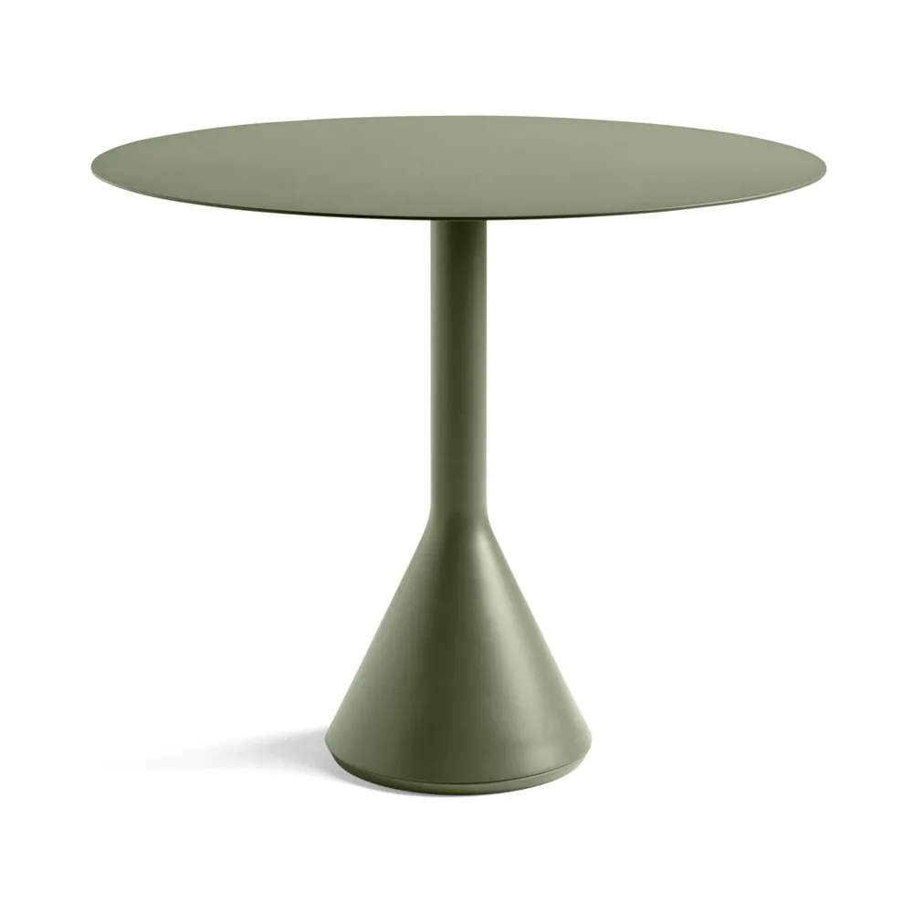 Mesa de café redonda Palissade Cone, Olive, ø90 HAY