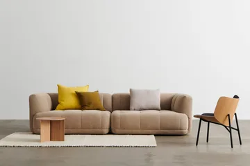 Mesa de centro Slit Ø45 cm - Lacquered oak - HAY