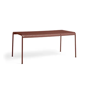 Mesa de jantar Palissade 170x90 cm - Iron red - HAY