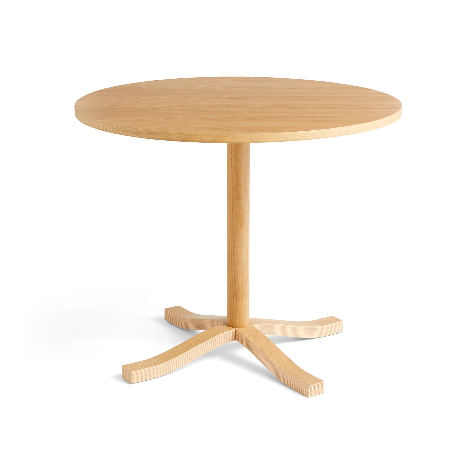 Mesa de jantar Pastis Table Ø90, Lacquered oak HAY